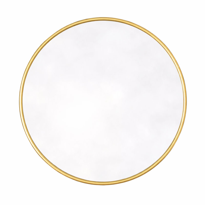 Wall Mirror Round Mirror, Gold