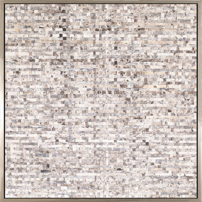 Woven Leather Painting