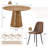 Hujsak Circular 45'' L x 45'' W Dining Set-103087882