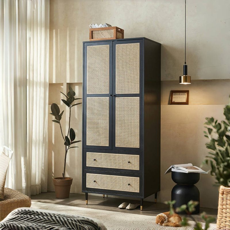 Armoire moderne et simple, Noir