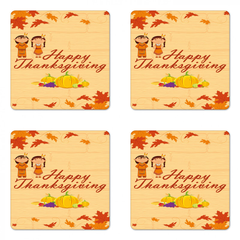 Sous-verre de thanksgiving