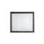 Ensemble de chambre à coucher avec lit plateforme et commode gris-1454273592