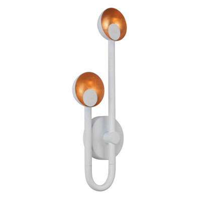 Keeter Steel LED Armed Sconce