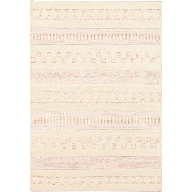Anisor Wool Striped Indoor Rug, Rectangle 2' x 3'