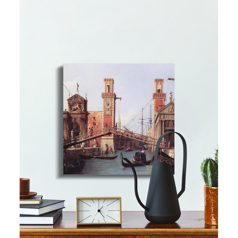 Plunkett Wrapped Canvas Print Set, 6x6