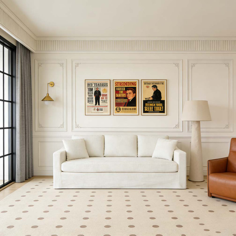 Canapé 83,8 po, Beige