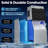 22'' Wide Commercial Ice Maker Machine 650Lbs/Day, Large Industrial Ice Machine With Storage Bin, Etl Approved, Ice Ready In 5-15 Minutes, Perfect For Restaurants And Bars, Stainless Steel