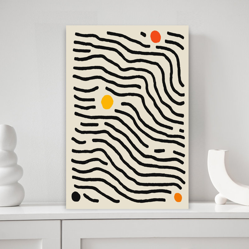 Art contemporain contemporain abstrait, H 12 po x l 8 po