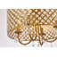 Lustre tambour en cristal 4 lumières Dusin-61751651-61751652-61869864