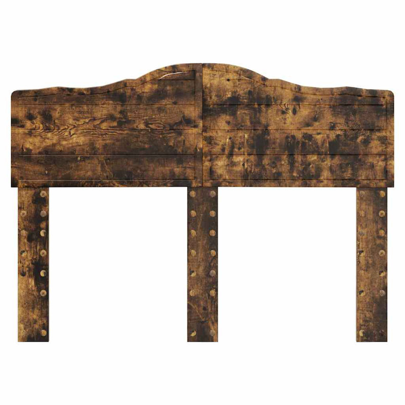 Headboard, EU Double - 135 x 200 cm, Smoked Oak