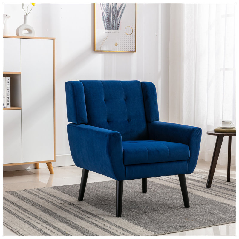 Chaises d'appoint pour le salon, Bleu