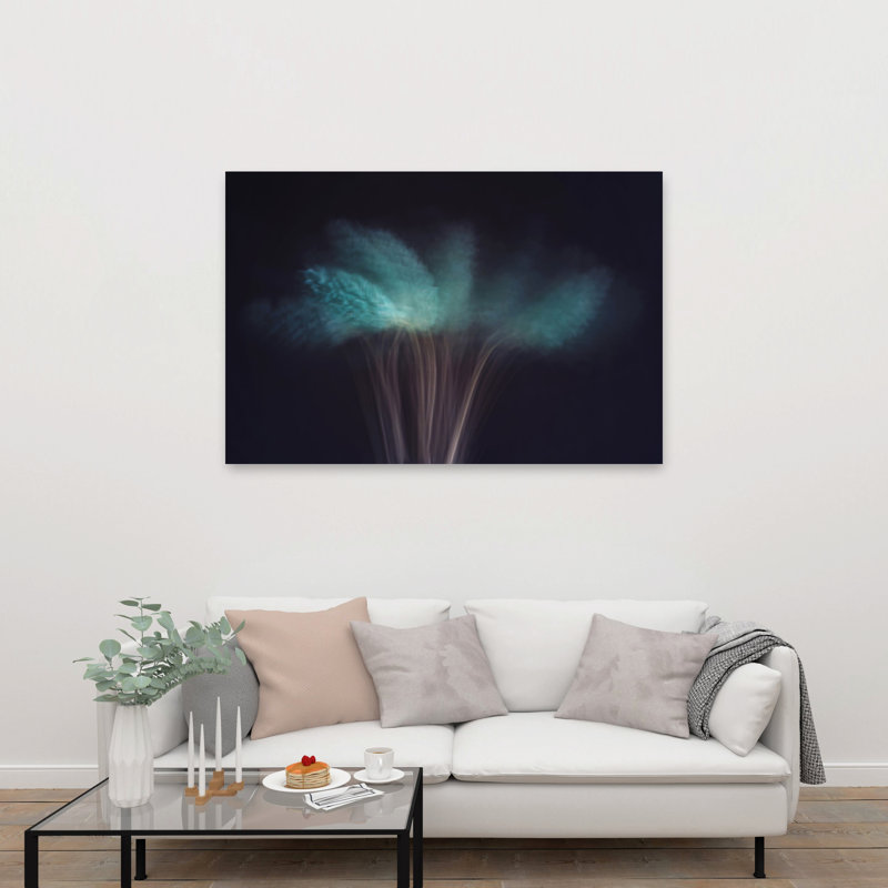 «Ethereal Bloom», impression d'art abstrait rêveur éthéré, 40" H x 60" W