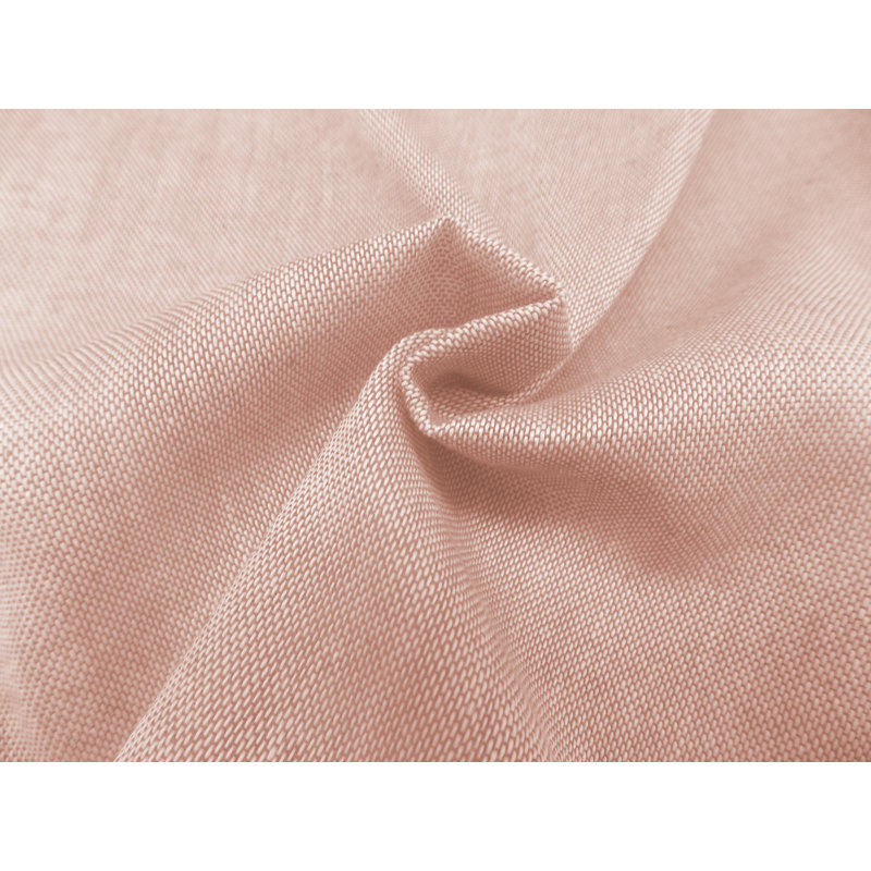 Salley Pinch Pleat semi transparent Single Curtain, 145cm Width x 255cm Drop, Light pink