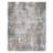 Distressed Modern Abstract Machine Washable Area Rug in Charcoal Gray for Living Room or Bedroom-708251499
