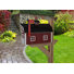 Amish Mailbox + Post Set