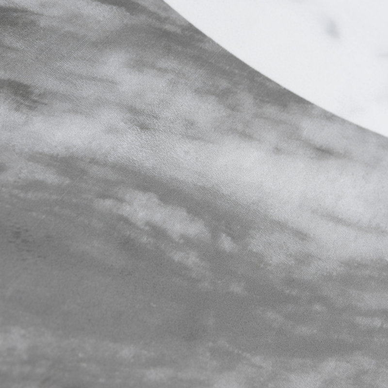 Classico Bardiglio Moon 7" x 8" Porcelain Marble Look Wall & Floor Tile, Carrara