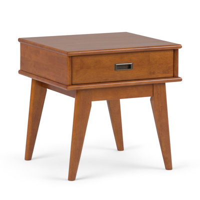 Modern - Mid Century End Table - Teak Brown
