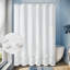 Floral Ruffle Shower Curtain-1308892755