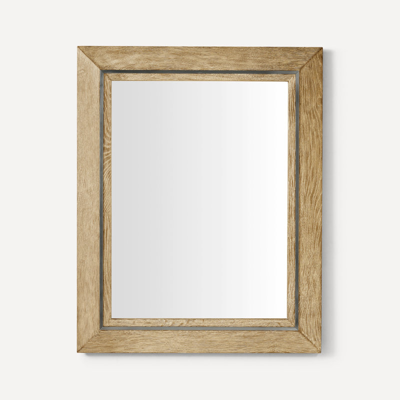 Craft Series Bathroom / Vanity Mirror, 30" x 24", Weathered Oak Drift