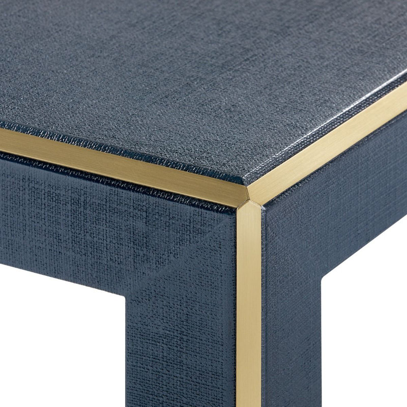 Lauren 48.5'' W Console Table, Navy Blue