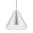 1 - Light Brushed Aluminum Pendant