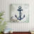 'Seaside Postcard Anchor' by Tre Sorelle Studios Graphic Art Print on Wrapped Canvas-803553228