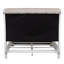 Ensemble de chambre avec lit-bateau et deux tables de chevet Colchester-1875008718