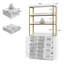 90 cm W Display Cabinet with Lighting