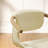 Wathen Faux Leather Upholstered Bentwood Swivel Accent Armchair-1405840191