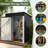 4.5 ft. W x 2.5 ft. D Outdoor Metal Lean-To Storage Shed-124834286