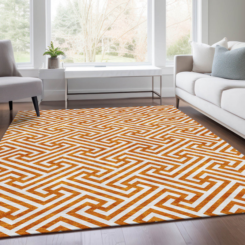 Tapis intérieur / extérieur Fairhaven avec envers antidérapant, Rectangle 8 pi x 10 pi