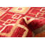 Tapis décoratif en laine de conception unique 6 pi 7 po x 10 pi noué à la main new age ziegler