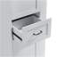 Grande armoire de rangement moderne - compartiment inclinable, tablettes réglables, capacité de 80 lb, charnières à fermeture en douceur, poignées en alliage d'aluminium, pour la salle de bain et l'organisation à la maison-504526667