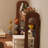 Nut-brown L-Shaped Solid Wood writing desk-118245260
