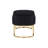 Bama Soft Velvet Bench with Golden Legs-1110111071