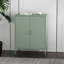 Armoire d'appoint en métal vert sauge 32 po Naomi-727709326
