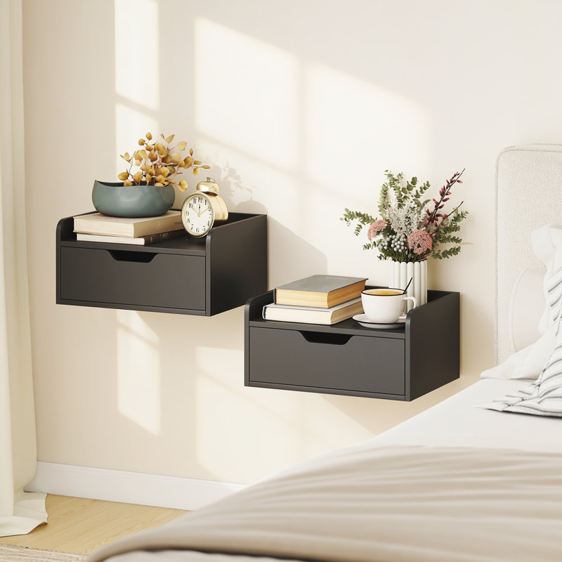 40cm W Particle Board Bedside Table