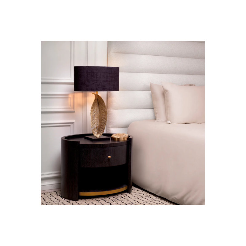 Rosemberg 1 - Drawer Solid Wood Nightstand