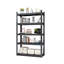 72"H  5 Tier Metal Shelves For Storage Garage Shelving 2000LBS Heavy Duty Storage Shelves Adjustable Garage Shelf Industrial Shelving Unit Storage Utility Rack-248476454