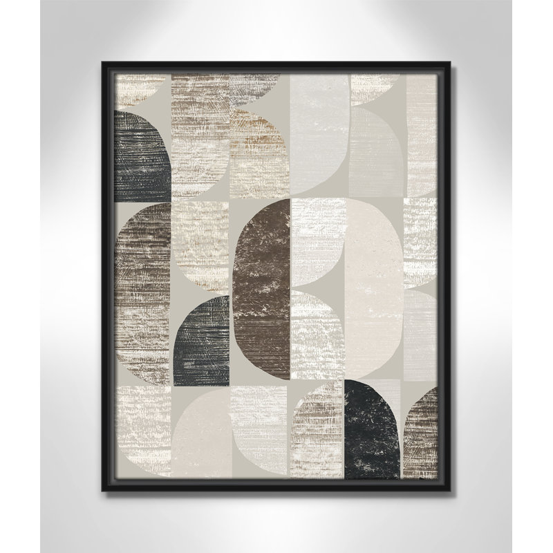 «Shape and Form II» par Tom Reeves, Noir, H 21,5 po x l 17,5 po