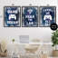 Gamer Quotes with Splash, ensemble de 3 cadres flottants, design par Marcus Prime-373793048-373793051