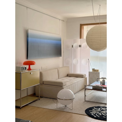 Canapé-lit modulaire en velours convertible 79 pouces