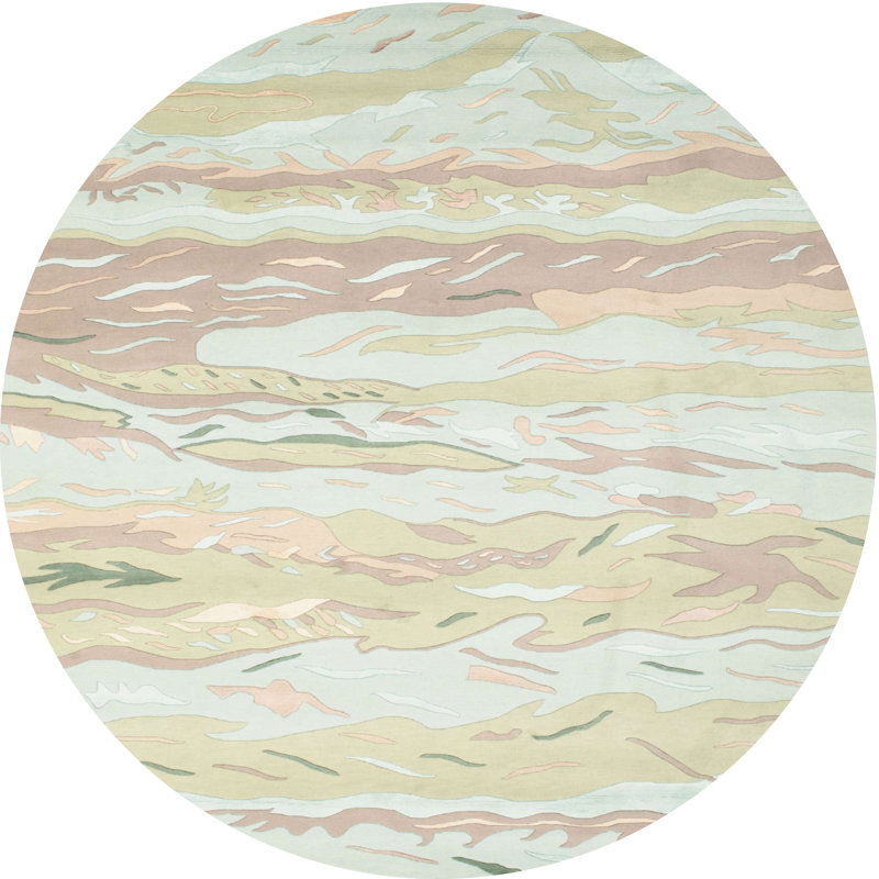 Tapis contemporain Contemporary, Rond 7 pi
