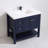 Mckinnis 37'' Single Bathroom Vanity with Resin Top-1344088776
