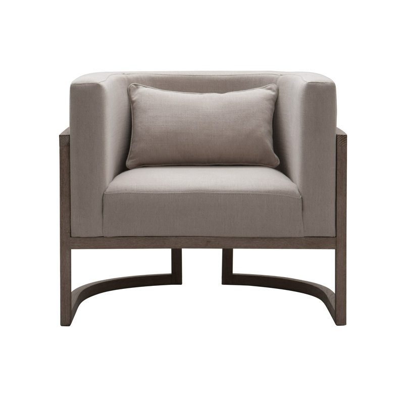 Fauteuil d'appoint Cid Harry, 33 po, gris