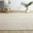 Kwamane Beige/Gray Traditional Floral Filigree Power-loomed Indoor Area Rug-1172230459