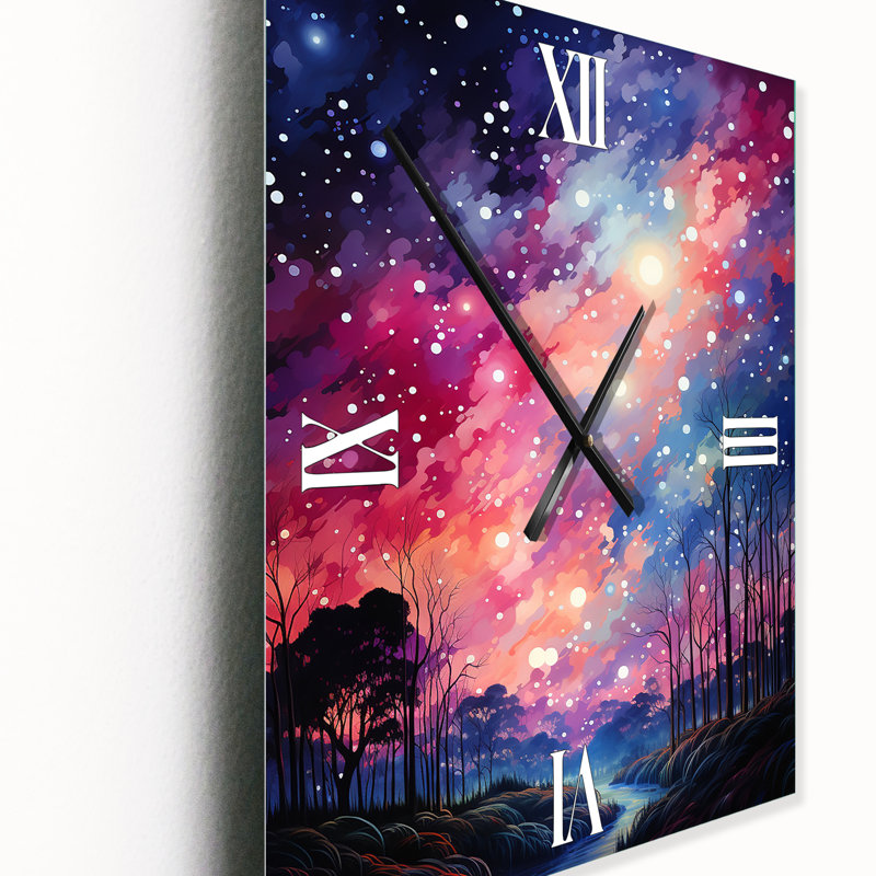 Jehovani - Asteroids Wall Clock, Extra Small