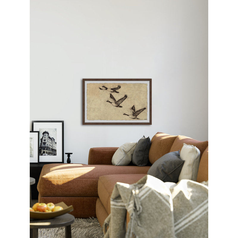 Migration - Single Picture Frame Print, 20cm H x 30cm W x 3.81cm D