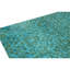 Hand Knotted Wool Area Rug in Teal And Light Green
