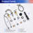 Widespread 2-handle Bathroom Faucet with Drain Assembly-82748848